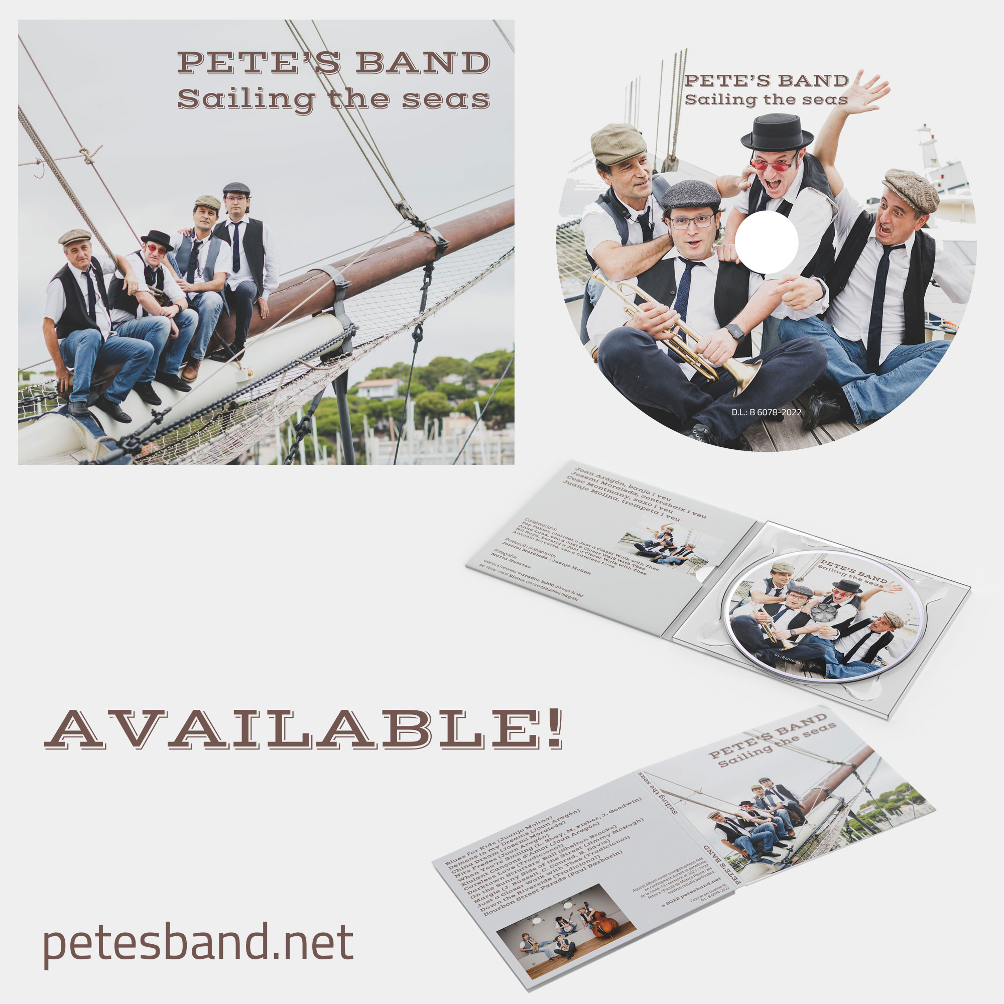 PETE'S BAND - Sailing the seas